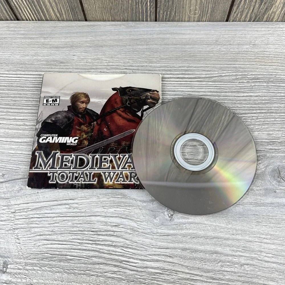 Medieval: Total War CD - PC 2002 PC Games